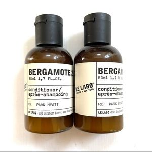 LE LABO NY Bergamote 22 travel size Conditioner x 2